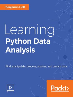 cover image of Learning Python Data Analysis